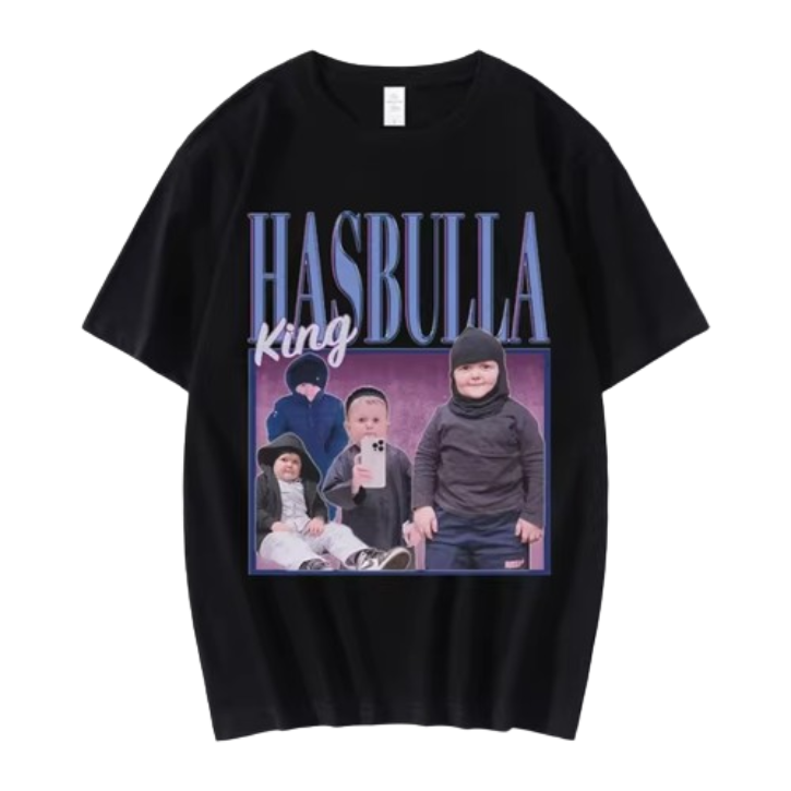 Hasbulla King T-Shirt Black T-Shirts