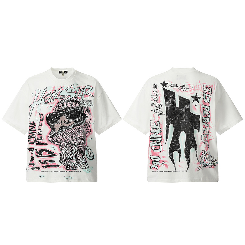 Hellsing Graphic Print White