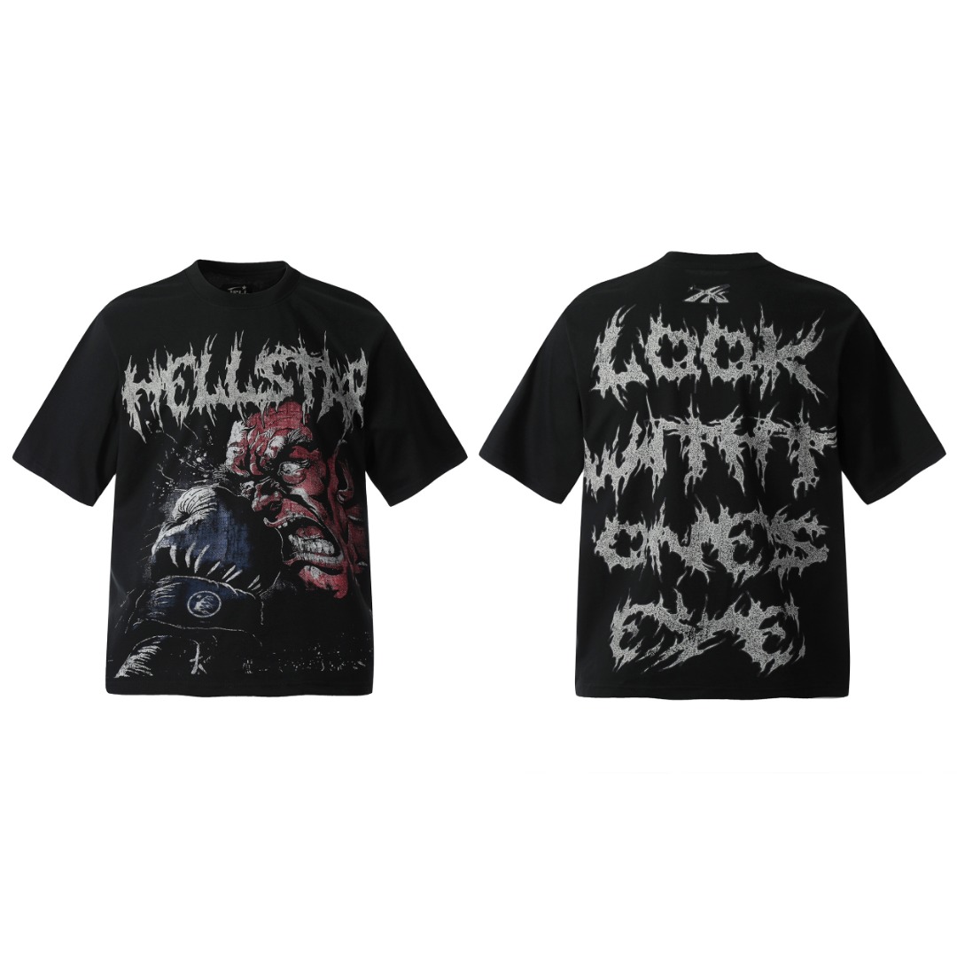 Hellstar Look Within Ones Eyes Tee Black