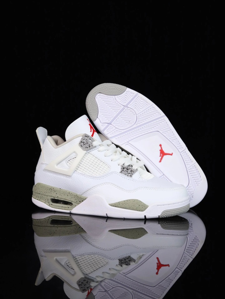 Jordan 4 Retro White Shoes