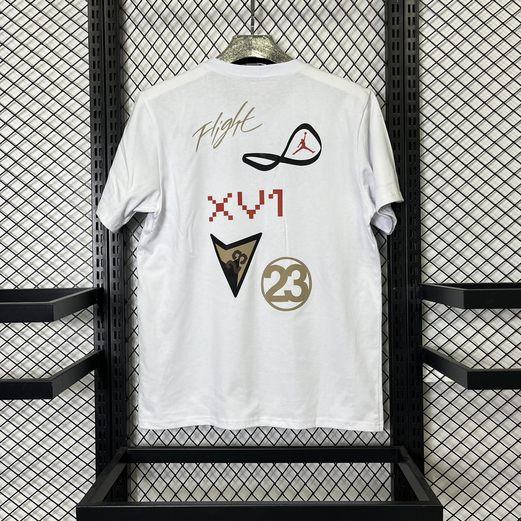 Jordan Flight Graphic White