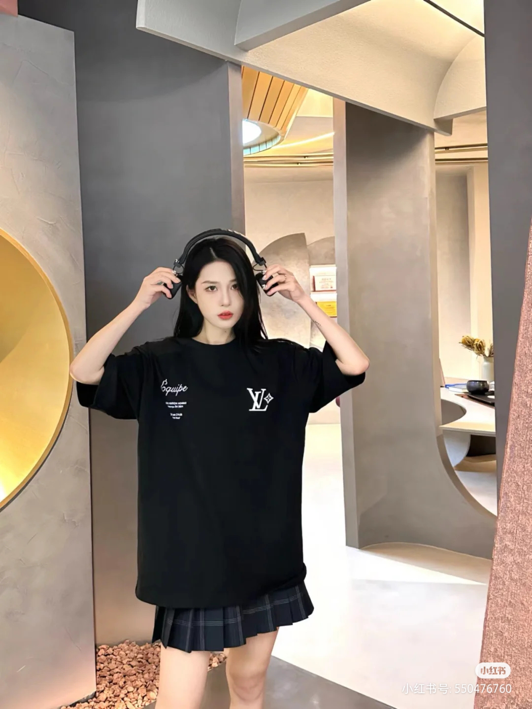 LV Equipe Oversized Black
