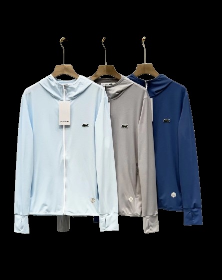 Lacoste Sports Jacket Light Blue Grey Navy Jackets