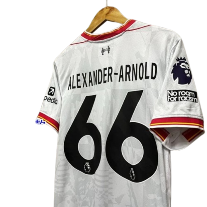 Liverpool FC Alexander-Arnold Jersey White T-Shirt