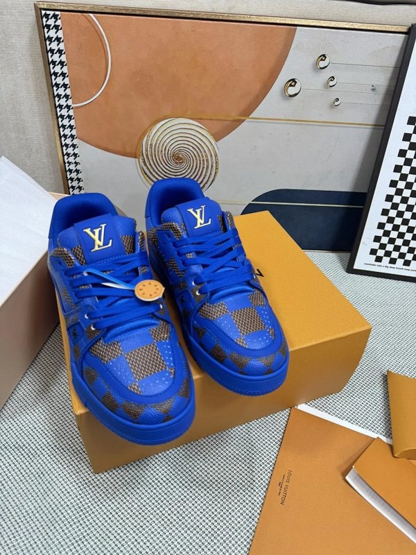 Louis Vuitton Blue Shoes