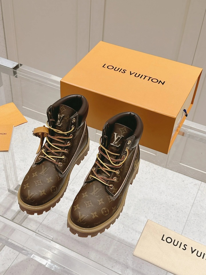 Louis Vuitton Boots Brown Shoes