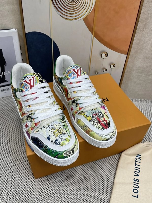 Louis Vuitton Limited Edition Sneakers Multicolored Shoes