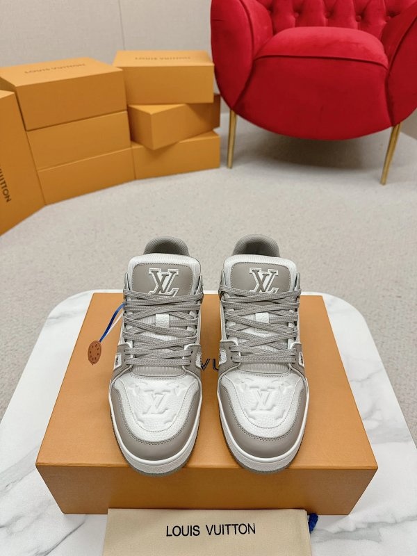 Louis Vuitton Shoes Gray