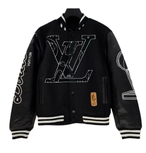 Louis Vuitton Varsity Jacket Black Jackets