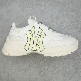 MLB Big Ball Chunky New York Yankees White Shoes