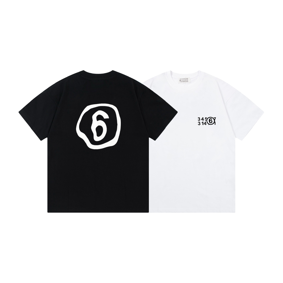 Maison Margiela Numbers Logo Black/White