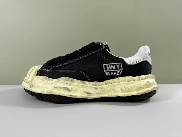 Maison Mihara Yasuhiro Blakey Black Shoes