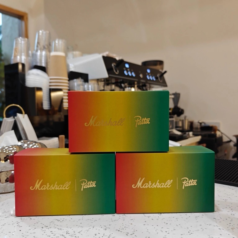 Marshall Patta Collaboration Boxes Gradient Color Mise