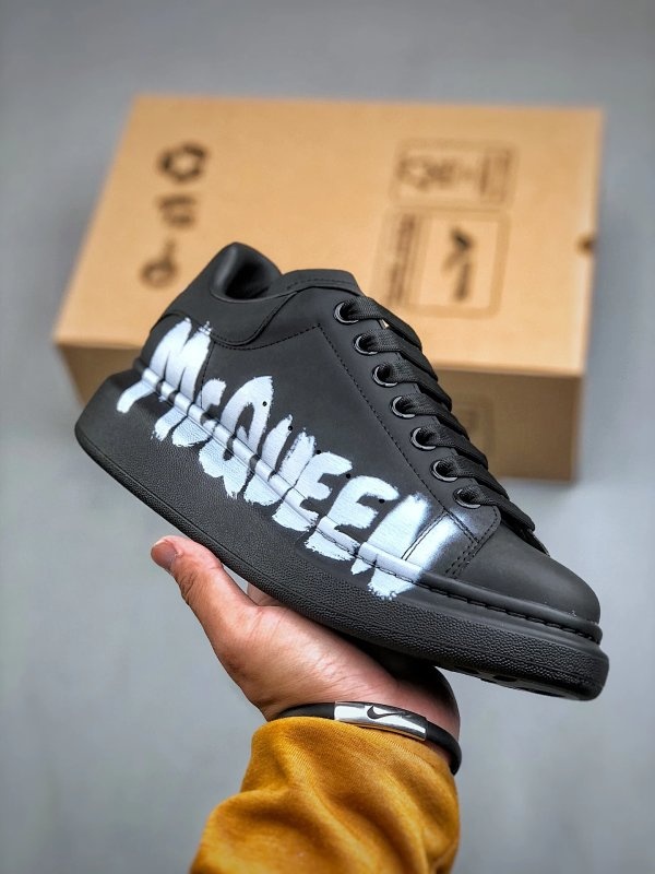 McQueen Sneakers Black Shoes