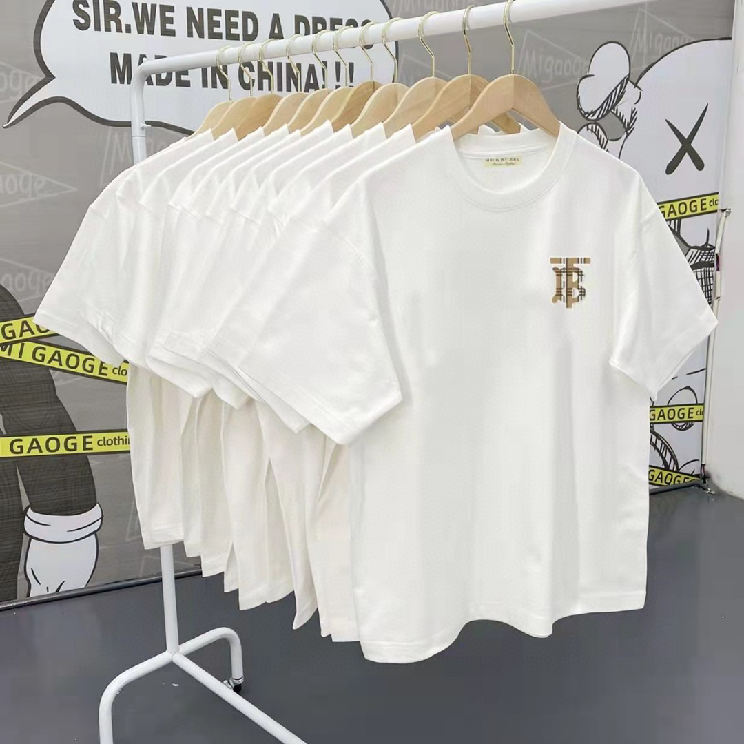 MigaoGe Logo Printed White T-Shirt
