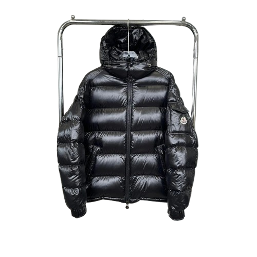 Moncler Maya Down Jacket Black Jackets