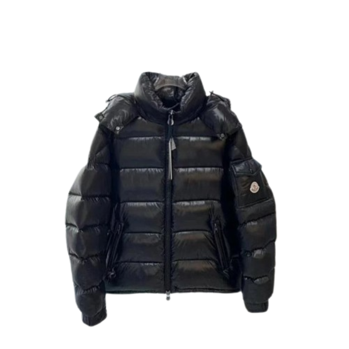 Moncler Puffer Jacket Black Jackets