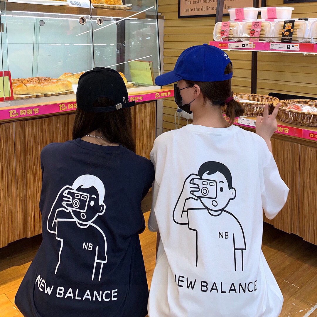 New Balance Graphic Navy/White