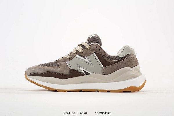 New Balance Running Shoes Brown Beige Shoes