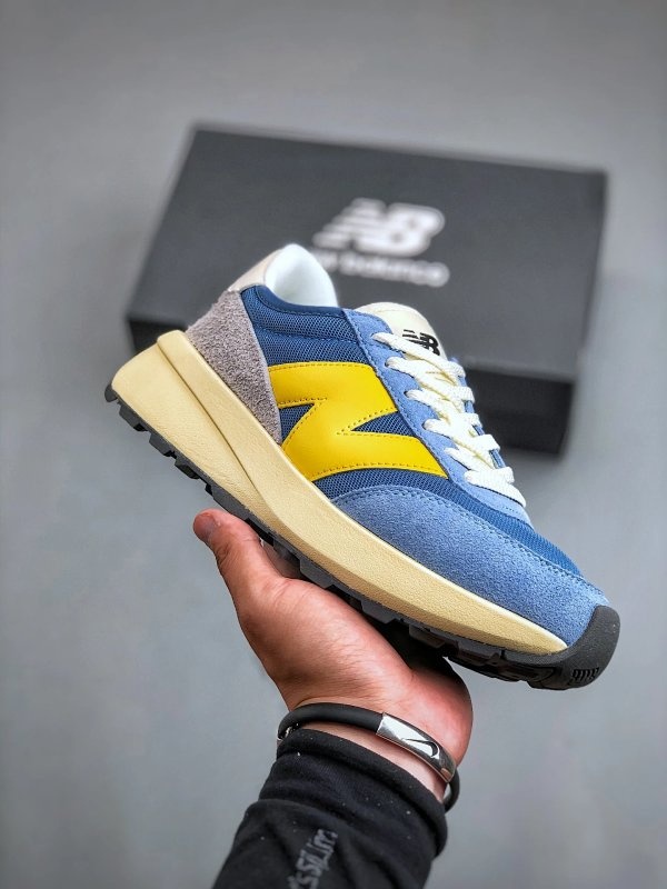 New Balance Sneaker Blue Yellow Shoes