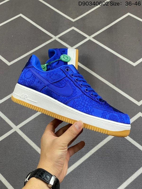 Nike Air Force 1 Blue Shoes