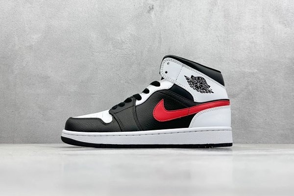 Nike Air Jordan 1 Black/White/Red Shoes