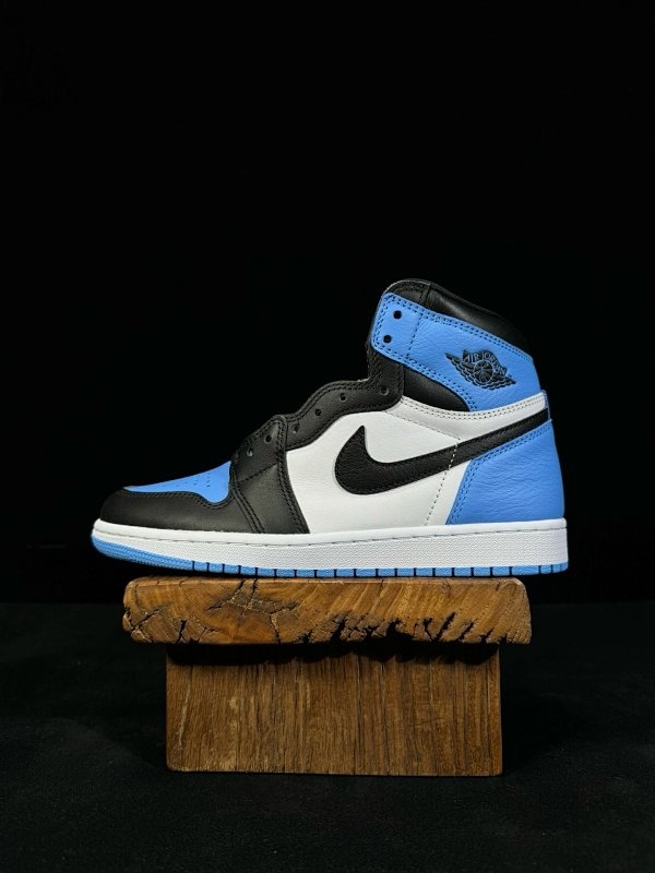 Nike Air Jordan 1 High OG Black/White/Blue Shoes
