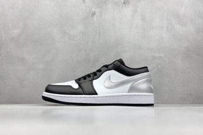 Nike Air Jordan 1 Low Black White Shoes