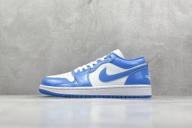 Nike Air Jordan 1 Low Blue Shoes