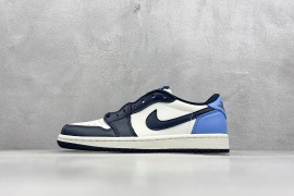 Nike Air Jordan 1 Low Blue Shoes