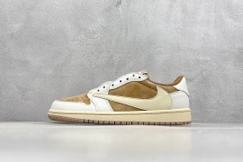 Nike Air Jordan 1 Low Brown Shoes