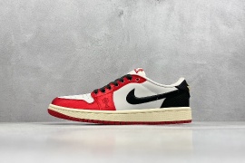 Nike Air Jordan 1 Low Red/White/Black Shoes
