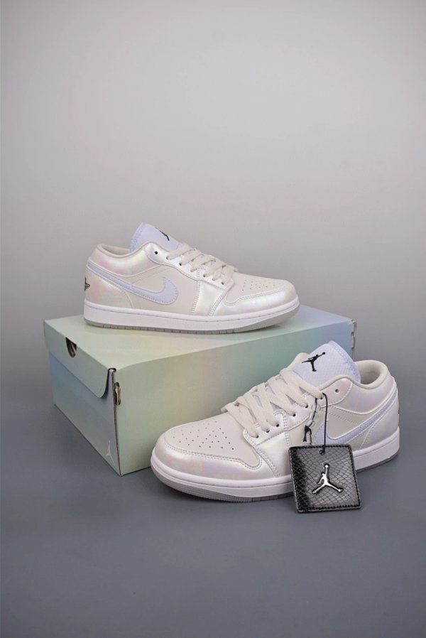 Nike Air Jordan 1 Low White Shoes