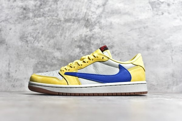 Nike Air Jordan 1 Low Yellow Shoes