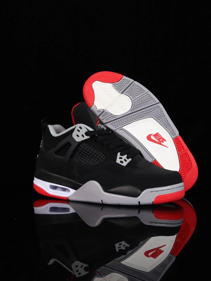 Nike Air Jordan 4 Black Shoes