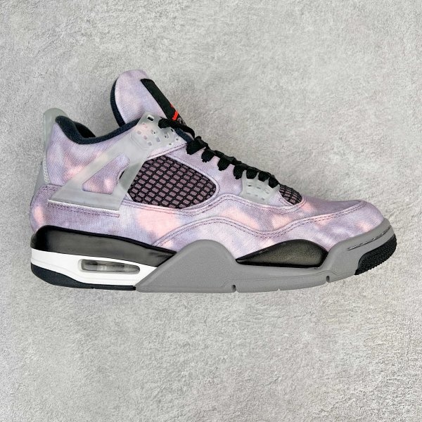 Nike Air Jordan 4 Purple/Pink/Black Shoes