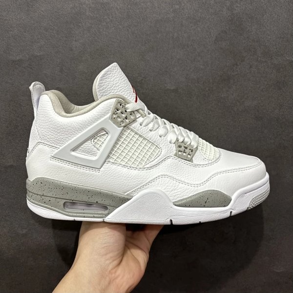 Nike Air Jordan 4 Retro White Shoes