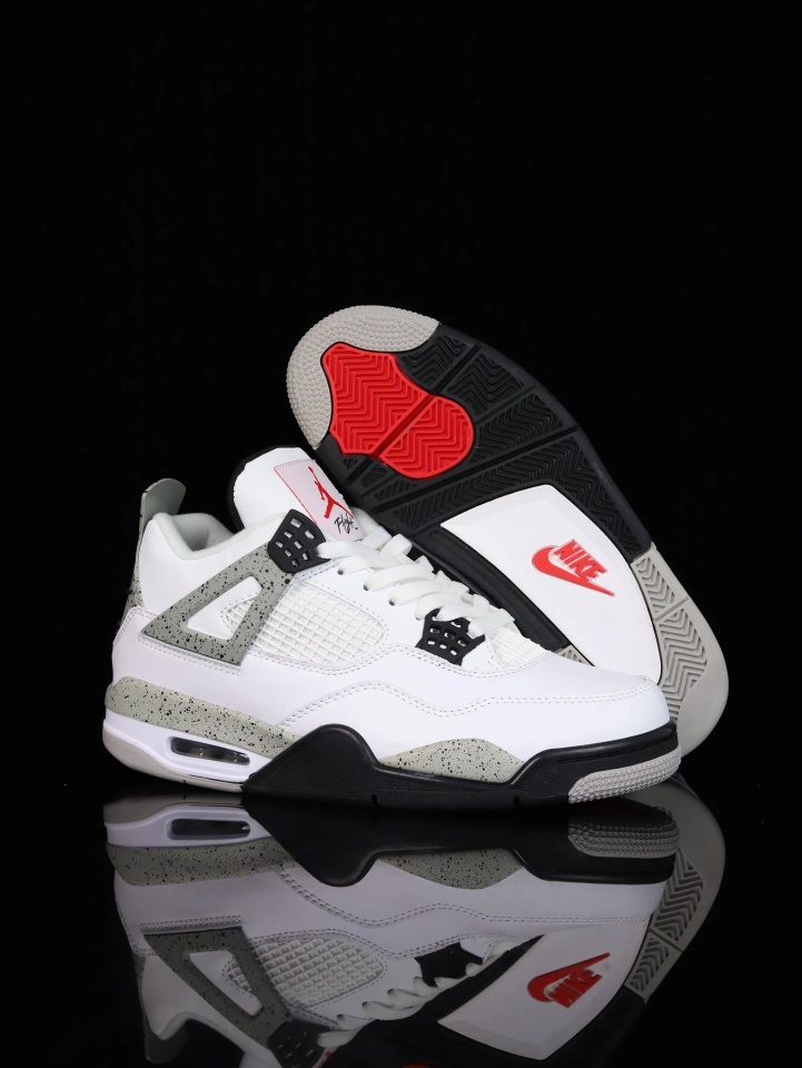 Nike Air Jordan 4 Retro White Shoes