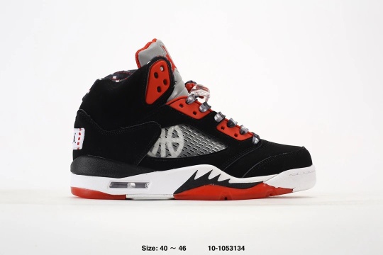 Nike Air Jordan 5 Black Shoes