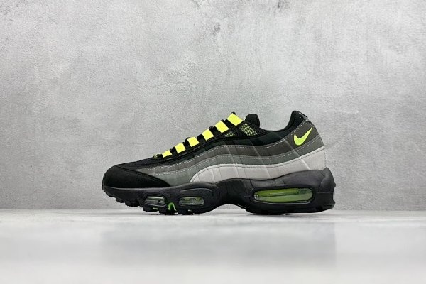 Nike Air Max 95 Black, Grey, Yellow Shoes