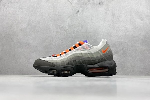 Nike Air Max 95 Grey/Black/Orange Shoes