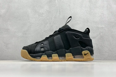 Nike Air More Uptempo Black Shoes