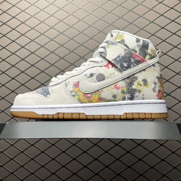 Nike Dunk High Beige Shoes