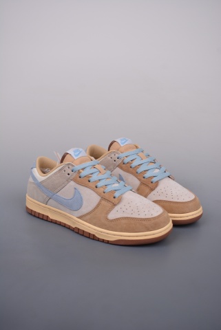 Nike Dunk Low Beige/Light Blue Shoes