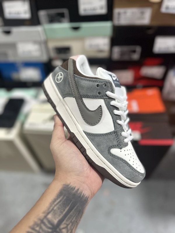 Nike Dunk Low Grey White Shoes