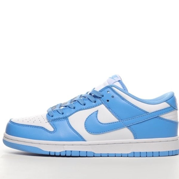Nike Dunk Low Light Blue White Shoes