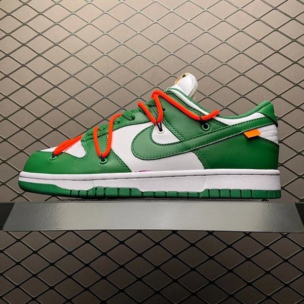 Nike Dunk Low Off-White Pine Green Shoes