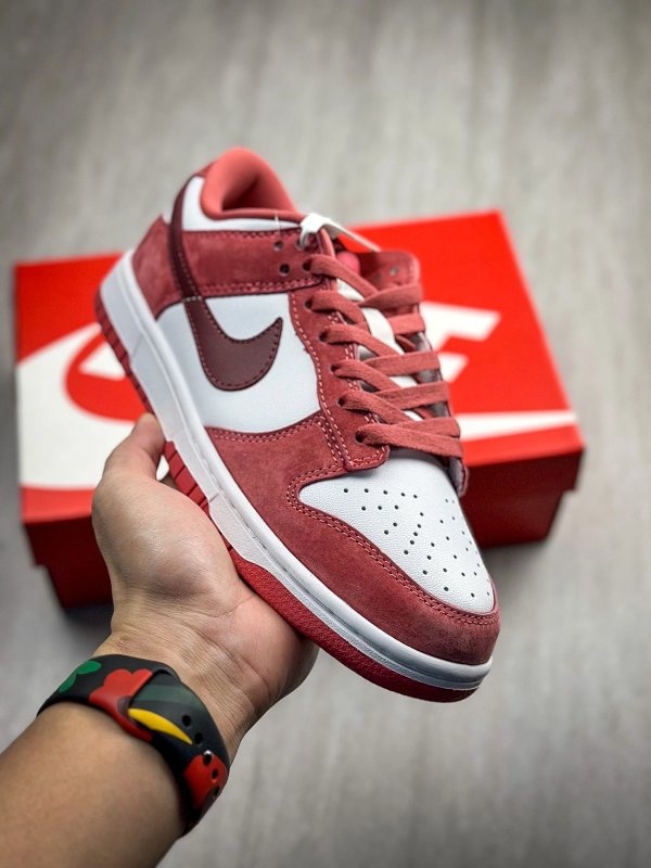 Nike Dunk Low Pink-Red Shoes