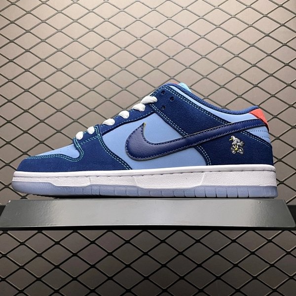 Nike Dunk Low Sneakers Light Blue Shoes