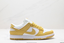 Nike Dunk Low White Yellow Shoes